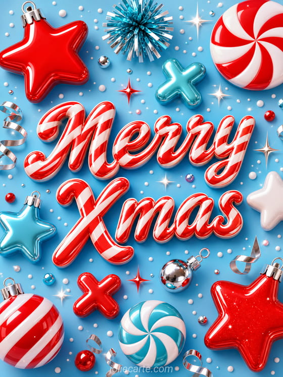 Merry Xmas - Free card 🎄 - JolieCarte