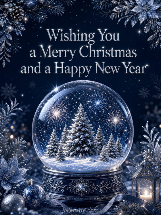professional merry christmas message - 🎄 - JolieCarte