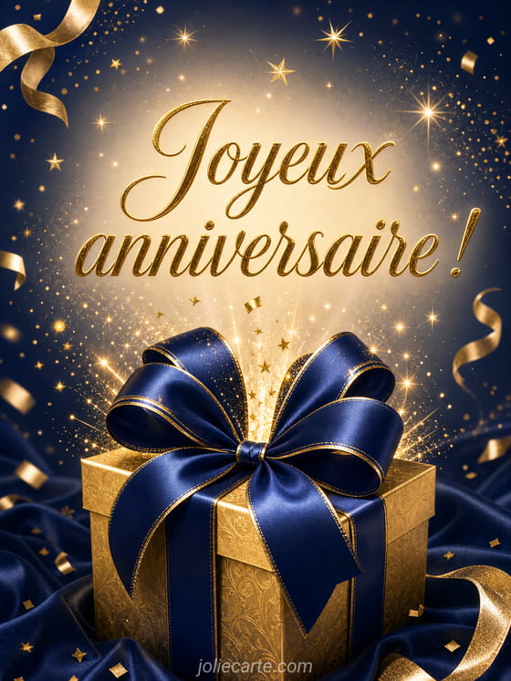 Carte élégante avec gâteau et bougies dans une ambiance chaleureuse pour homme