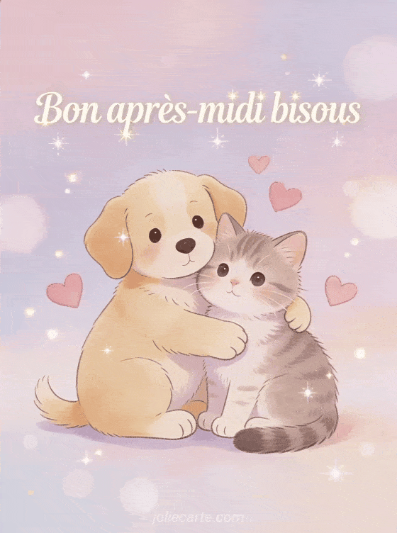 Bon après-midi bisous - GIF