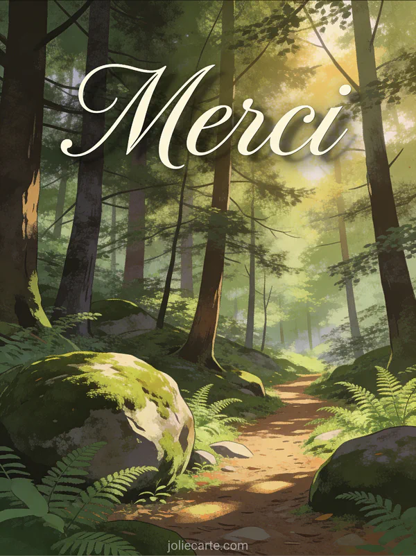 Carte de remerciement après un décès avec tasse café roses blanches table bois texte Merci