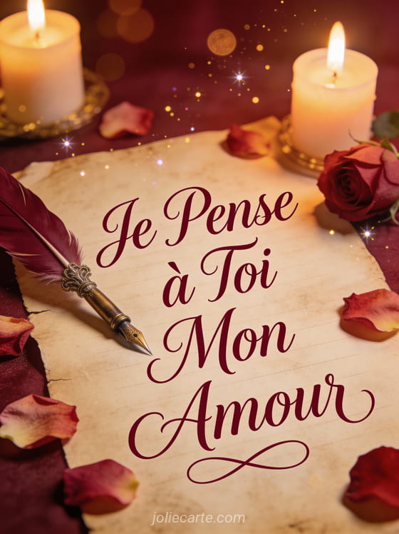  Po me Je Pense Toi Mon Amour Gratuit JolieCarte