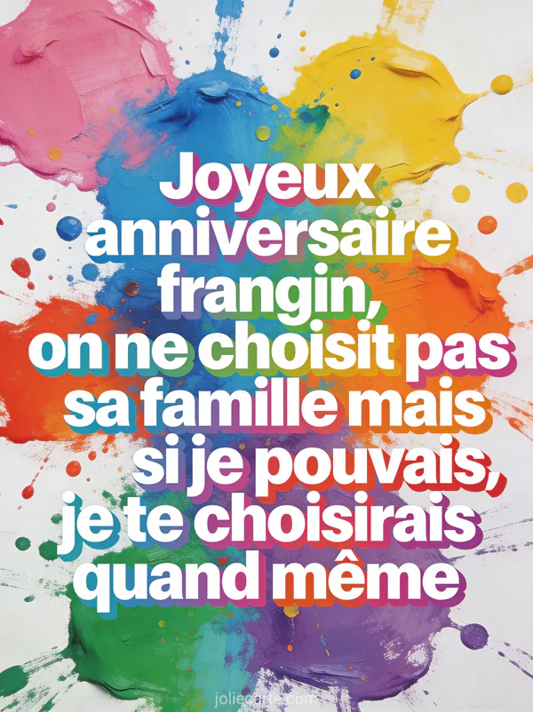 Éclaboussures de peinture multicolores vives sur fond blanc style expressionniste joyeux et festif