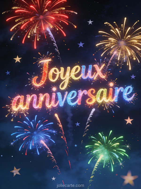 Licorne blanche avec crinière pastel et couronne de fleurs entourée de ballons et le texte Joyeux anniversaire