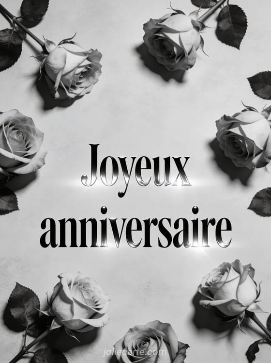 Roses en noir et blanc photo réaliste avec éclairage dramatique et touches de lumière argentée sur fond texturé gris clair