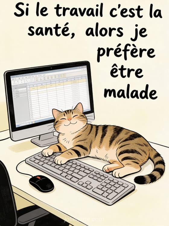 Chat tigré allongé de tout son long sur un clavier d'ordinateur avec un air satisfait, écran affichant un tableur et souris repoussée