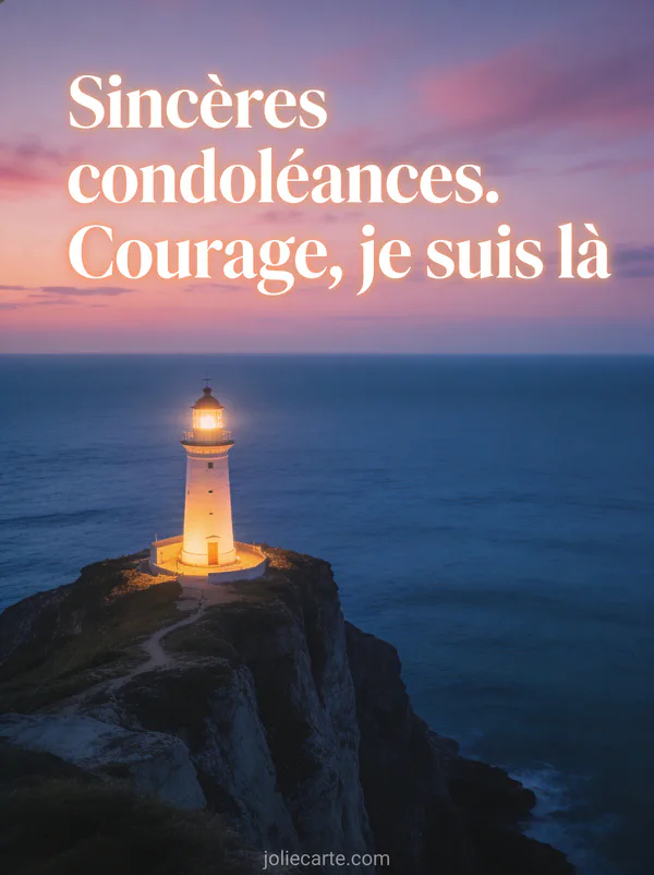 Phare illuminé sur une falaise au crépuscule avec mer calme et ciel pastel rose et mauve
