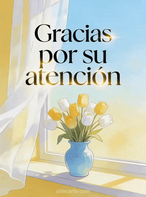 Gracias Por Su Atenci n Imagen Tarjeta Gratis JolieCarte