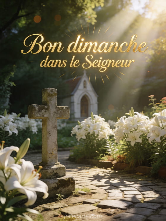 Image Bon Dimanche Avec Le Seigneur Image Gratuite JolieCarte
