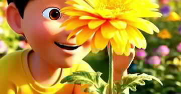 Aperçu de la carte : Qui sème des graines de gentillesse, récolte de la joie !