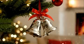 Aperçu de la carte : « Que les cloches de Noël sonnent le bonheur... »