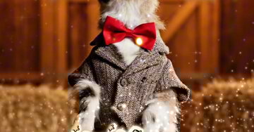 Look! I'm all dressed up to wish you a Happy Birthday!