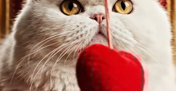 "Ok, I admit it... it is you who wear the crown... who reigns over my heart!..."