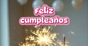 Feliz cumpleaños Mamá