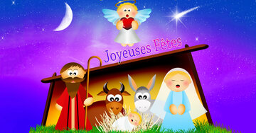 Aperçu de la carte : « Que le Saint Esprit de Noël illumine vos maisons de joie et de bonheur... »