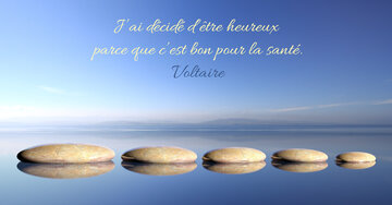 Aperçu de la carte : « J'ai décidé d'être heureux parce que c'est bon pour la santé... »