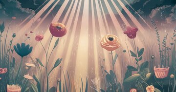 Aperçu de la carte : La Joie est le soleil des âmes.