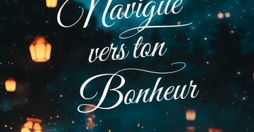 Aperçu de la carte : Navigue vers ton Bonheur