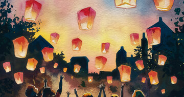 Aperçu de la carte : Un sourire donné est une joie reçue