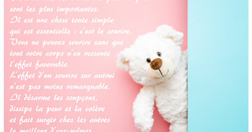 Aperçu de la carte : « Dans la vie, les choses les plus simples sont les plus importantes... »