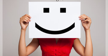 Aperçu de la carte : Acroche un sourire à ton visage, ça lui donne du charme !