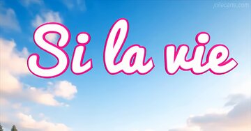 Aperçu de la carte : « Si la vie est une fleur, l'amour en est le miel... »