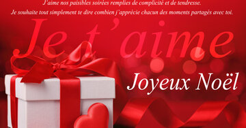 Aperçu de la carte : « J'apprécie chacun des moments partagés avec toi, faits d'amour, de rires et de tendresse... »