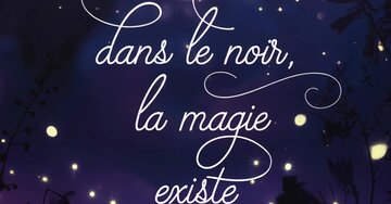 Aperçu de la carte : Même dans le noir, la magie existe.