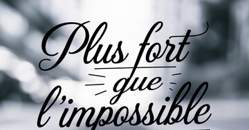 Aperçu de la carte : Plus fort que l'impossible