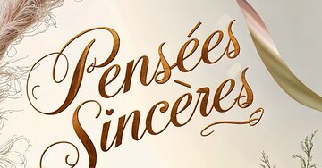 Aperçu de la carte : Pensées Sincères