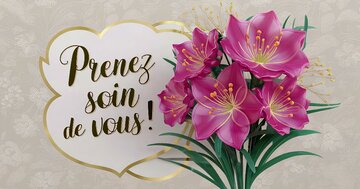 Aperçu de la carte : Prenez soin de vous !