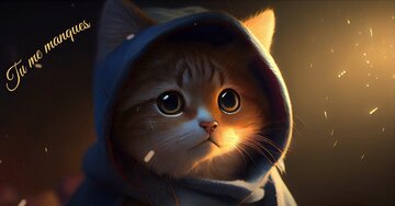 Aperçu de la carte : Tu me manques