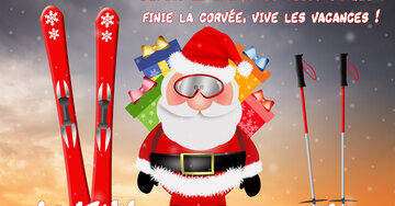 Aperçu de la carte : Depuis le commerce électronique : finie la corvée, vive les vacances !