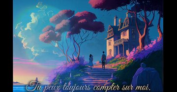 Aperçu de la carte : Tu peux toujours compter sur moi.