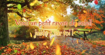 Aperçu de la carte : Voici un petit rayon de soleil.