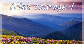Aperçu de la carte : Allez courage !