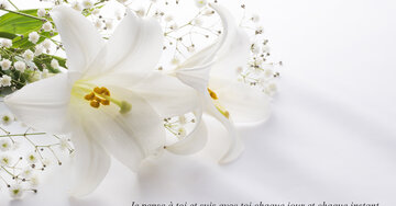 Aperçu de la carte : « Je pense à toi et suis avec toi chaque jour et chaque instant... »