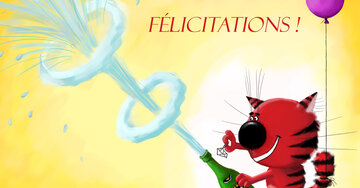 Aperçu de la carte : Félicitations