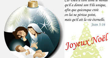 Aperçu de la carte : « Car Dieu a tant aimé le monde qu'il a donné son Fils unique... »