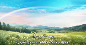 Aperçu de la carte : « Que ce petit message te rappelle que les au revoir ne sont jamais définitifs... »