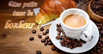 Aperçu de la carte : Une petite tasse de bonheur !