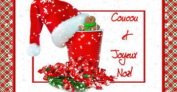 Aperçu de la carte : Coucou
et
Joyeux
Noël