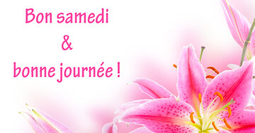Aperçu de la carte : Bon samedi & bonne journée !