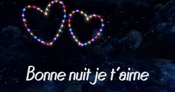 Aperçu de la carte : Bonne nuit je t'aime