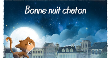 Aperçu de la carte : Bonne nuit chaton