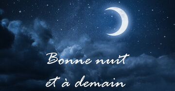 Aperçu de la carte : Bonne nuit et à demain