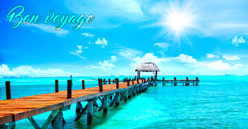 Aperçu de la carte : Bon voyage