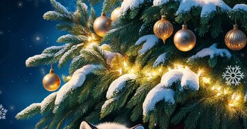 Aperçu de la carte : Noël Féérique