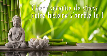 Aperçu de la carte : Chère semaine de stress :
notre histoire s'arrête la !