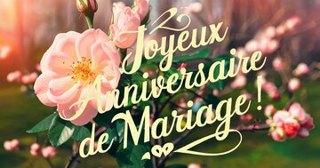 Aperçu de la carte : Joyeux Anniversaire de Mariage !